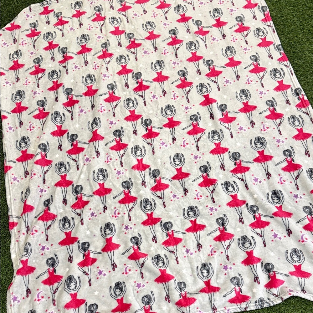 Ballet - Ballerina - Dance Fleece Blanket Throw